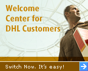 Welcome Center for DHL Customers