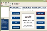 Fitness Software Main Screen