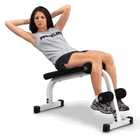 Click to enlarge: AB Bench<br> Body Solid Powerline Ab Board 