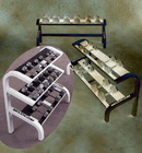 Click to enlarge: Triple Level Hex Rack