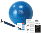 Click to enlarge: Xercise Ball w/ DVD - 75cm