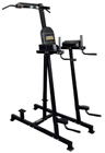 Click to enlarge: Powertec Chin Dip Leg Raise