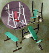Front Shoulder Press, Olympic
