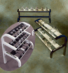 Triple Level Hex Rack