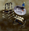 Dumbbell Rack, 3 Pair
