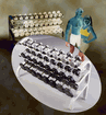 Dumbbell Rack, 12 Pair Triple Level