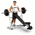 Click to enlarge: Olympic Weight Bench<br> by Body Solid